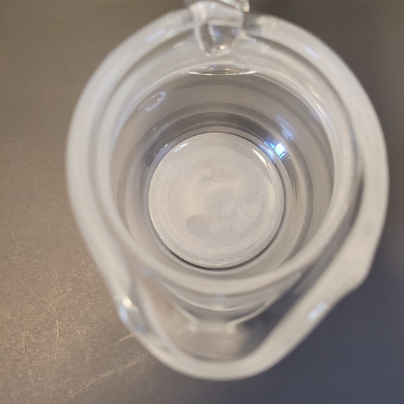 82nd US Army Engineer Battalion Engraved Crystal Pitcher Heavy Clear - Picture 8 of 10